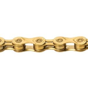 Велоцепь KMC Х9L GOLD, 9 скоростей, 1/2x11/128, 112 звеньев, Shimano/Campagnolo/SRAM, с замком, 300854
Велоцепь KMC Х9L GOLD, 9 скоростей, 1/2x11/128, 112 звеньев, Shimano/Campagnolo/SRAM, с замком, 300854
