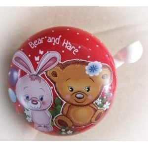 Звонок велосипедный детский Vinca Sport, рисунок "Мишка и Зайка", YL 43 bear and hare
Звонок велосипедный детский Vinca Sport, рисунок "Мишка и Зайка", YL 43 bear and hare