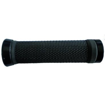 Грипсы велосипедные M-Wave, резина, 135 мм, черные, 5-410480