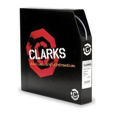 Рубашка CLARK`S тросика переключателя MTB/Road 4мм черная (30м) бухта 3-0561