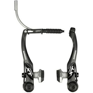 Тормоз для велосипеда Shimano XT передний V-brake T780,цвет черный, M70CT4, 16мм EBRT780FX22SPL