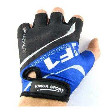 Велоперчатки Vinca sport VG 924 blue