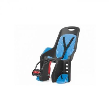Детское велокресло Author Bubbly Maxi CFS на багажник серо-синее до 22кг 8-16240258