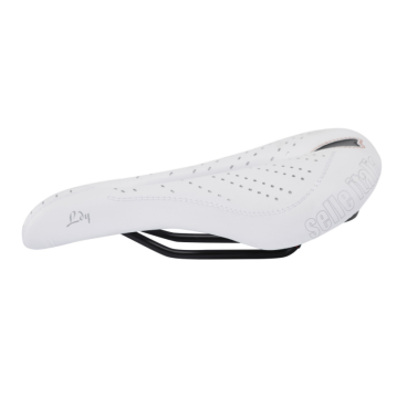 Седло велосипедное Selle Italia Lady Gel Flow, женское, белый, 022ф829УУ0002
