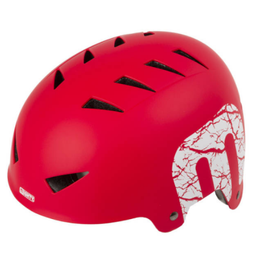 Шлем велосипедный MIGHTY X-STYLE, 60-63см, 14 отверстий, АВS-прочность, красный матовый, 5-731225