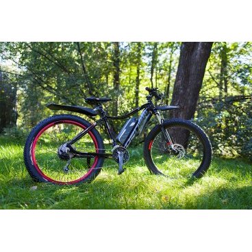 Велогибрид Benelli FAT Nerone с ручкой газа 500W 27,5" 2019