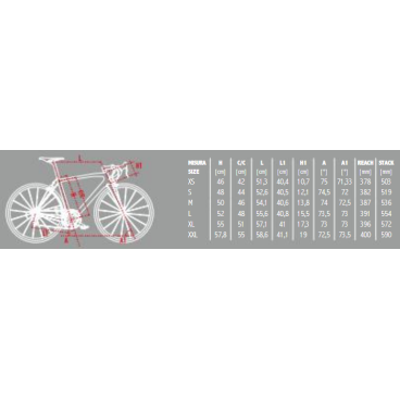 Wilier zero 7 online size chart