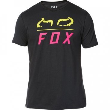 Футболка Fox Furnace Premium Tee, черно-желтый 2019