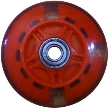 Колесо для самоката, с 2 подшипниками ABEC-7, d - 81мм, оранжевое, SC 02 OR