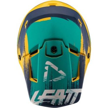 Велошлем Leatt GPX 3.5 Helmet, Gold/Teal