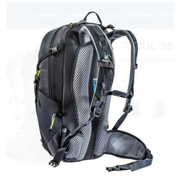 Deuter Trail 26 black graphite