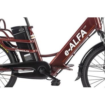 Электровелосипед GREEN CITY e-ALFA LUX 24" 2021