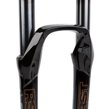 Вилка велосипедная RST AERIAL TNL, 27,5"х 28,6, воздушно-маслянная, 100мм, D, черная, 1-0220