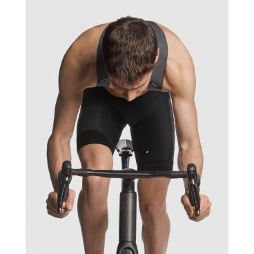 Велошорты ASSOS EQUIPE RS Summer Bib Shorts S9 - T Werksteam, мужские, blackSeries, 2021