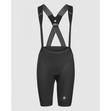 Велошорты ASSOS DYORA RS Summer Bib Shorts S9, женские, blackSeries