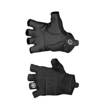 Перчатки велосипедные ASSOS HF shashaGlove, унисекс, короткий палец, blackSeries