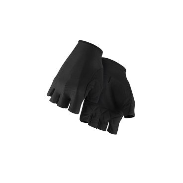 Перчатки велосипедные ASSOS RS Aero SF Gloves, унисекс, короткий палец, blackSeries