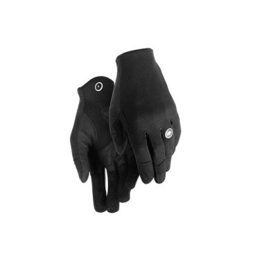 Перчатки велосипедные ASSOS TRAIL FF Gloves, унисекс, длинный палец, blackSeries