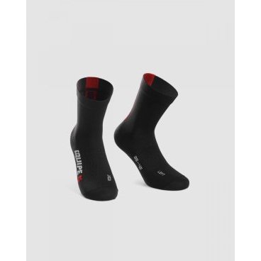 Носки велосипедные ASSOS RS Socks, унисекс, Black Series