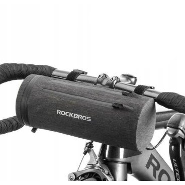 Сумка велосипедная Rockbros, на руль, байкпакинг, 2 л, черный, AS-051