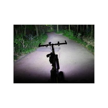 Фонарь велосипедный Rockbros, передний, 3 Led Cree диода, 6 режимов, черный, BR1800