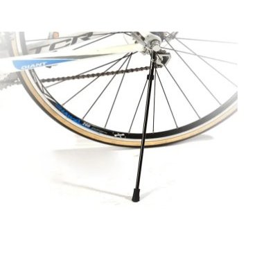 Подножка велосипедная Rockbros, карбон, 35 см, регулируемая, черный, JC1009