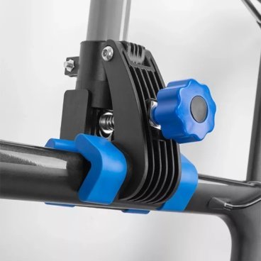 Кронштейн для хранения велосипеда, на стену. вращение на 360 градусов, нагрузка 25 кг, черный/синий, MP-01
