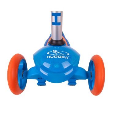 Самокат HUDORA Flitzkids 2.0, детский, трёхколёсный, складной, blau синий, 11063
