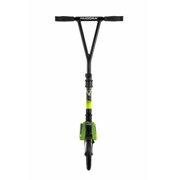 Самокат HUDORA BigWheel Generation V 205, двухколёсный, складной, нагрузка до 100 кг, limegrün, 14113