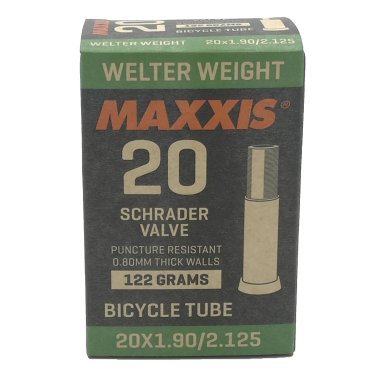 Камера Maxxis Welter Weight, 20x1.9/2.125, ниппель Schrader, автониппель, IB29513000