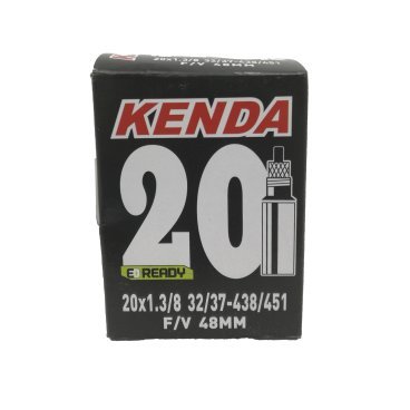 Камера 20" спорт 48мм  1 3/8" (32/37-438/451) (500А) (50) KENDA, велониппель, 5-511229