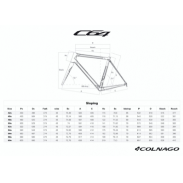 Colnago c64 sale disc geometry