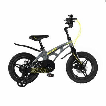 Детский велосипед Maxiscoo Cosmic Делюкс плюс 14" 2022