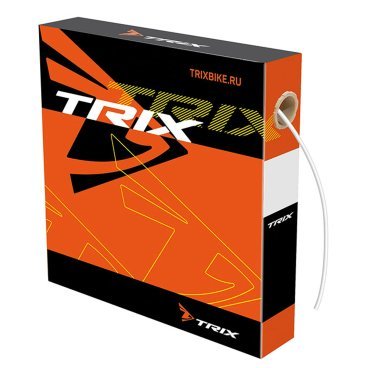Рубашка троса переключения TRIX ,ø 4 мм, белая, коробка 50м