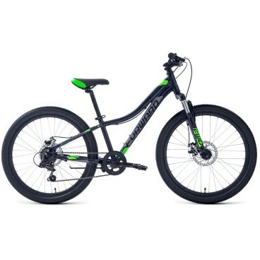 Горный велосипед FORWARD TWISTER 2.0 D, 24", 7 скоростей, 2023, VX23167