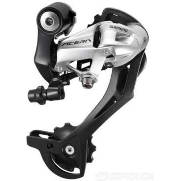 Суппорт-переключатель задний велосипедный Shimano Acera, M390, SGS, 9 скоростей, ERDM390SGSS