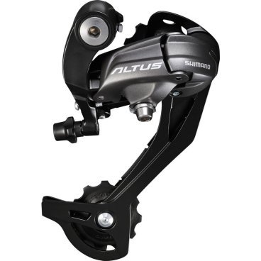 Суппорт-переключатель задний велосипедный Shimano Altus, M370, SGS, 9 скоростей, черный, ERDM370SGSL