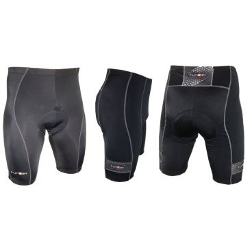 Велошорты 12-115 S-203-C1 с памперсом C1 черные M FunkierBike