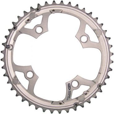 Звезда передняя велосипедная Shimano Deore для FC-M510, 48T, серебристая Y1DS98210