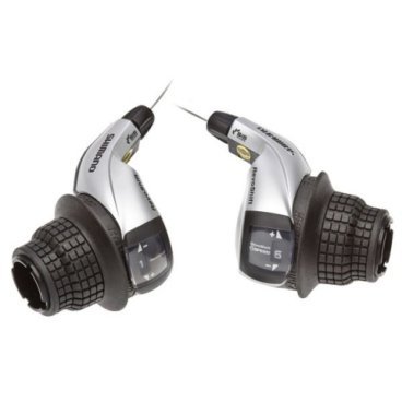 Шифтер SHIMANO Tourney, RS45, левый/правый, 3x6скоротсей, трос+оплетка ESLRS45P6A