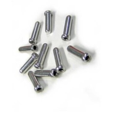 Концевик SHIMANO алюминиевый  для троса переключателя, 10 штук Y62098060