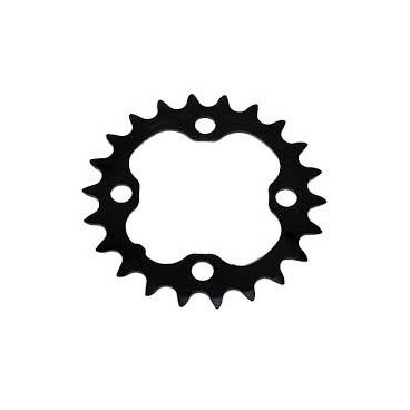 Звезда передняя для велосипеда Shimano Deore FC-M590-10, 24T-AE черного цвета Y1LV24000