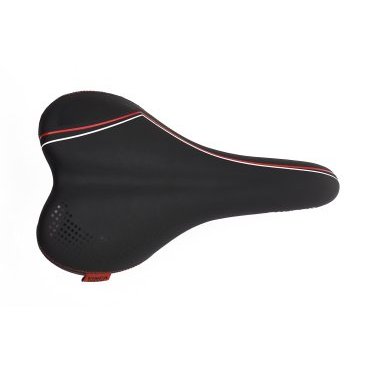 

Седло Vinca Sport спорт 258х172мм черное с красным VS 04 calipco black/red