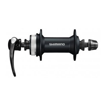 Втулка передняя SHIMANO Alivio, M4050, 32 отверстий, C.Lock, черная, QR 133 мм, EHBM4050BL