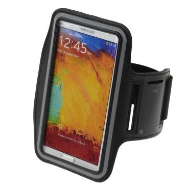 Водозащитный держатель - чехол на руку для Samsung Note, note2, note3, note4, чёрный AM 03