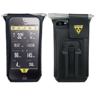 Чехол для смартфона TOPEAK, iPhone 5, водонепроницаемый, чёрный, TT9834B