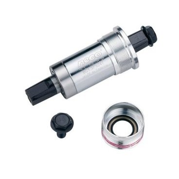 

Каретка NECO B920AL, под квадрат, BSA 1.37”x24T, R/L, 68/110мм, MTB & ATB, Road, B920AL---110,5 BOX