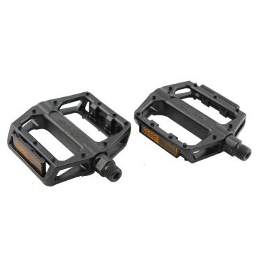 

Педали WELLGO B087, BMX, алюминий, ось Cr-mo, 9/16", с подшипниками, 109х100,5х26мм, чёрные, B087