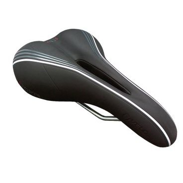 

Седло велосипедное Vader SENSO, комфорт, 256x162 мм, черное, VL-4130