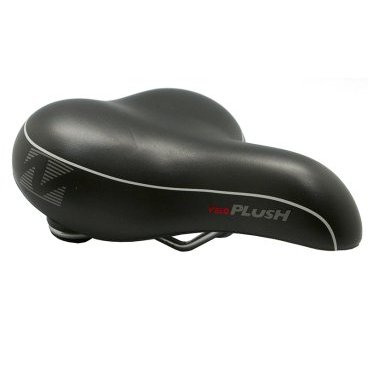 

Седло велосипедное VELO PLUSH, комфорт, 260х218х74мм, гель, 652г, амортизатор пружина, чёрное, VL-8111E